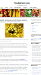 Mobile Screenshot of foodperson.com
